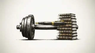 Bruce Schneier's sharp reframe: writing is a gym task, not a work task