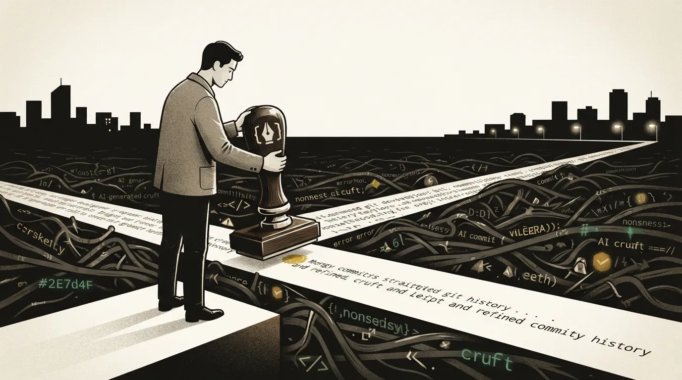 Coding agents left cruft in his security commits, so Simon Willison shipped a tool to rewrite git history